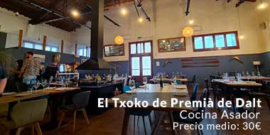 Restaurante El Txoko de Premià de Dalt