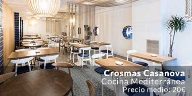 Restaurante Crosmas Casanovas Barcelona
