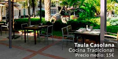 Restaurante Taula Casolana Barcelona